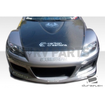 DuraFlex Bumper Cover Plain  M-1 Fiberglass - 100582-5