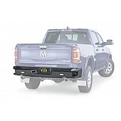 Warn Bumper Ascent 1-Piece Design Steel Black - 104823