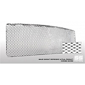 Street Scene Bumper Grille Insert Mesh Chrome Plated Silver Steel - 95078108
