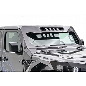 Fab Fours Windshield Frame Cover Steel - JL3020B