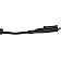 Help! By Dorman WindShield Wiper Arm 23-1/2 Inch Black Single - 42672