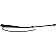 Help! By Dorman WindShield Wiper Arm 22.3/4 Inch Black Single - 42575