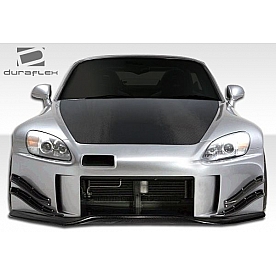 DuraFlex Bumper Cover Plain  Type JS Fiberglass - 105735