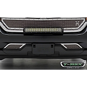 T-Rex Truck Products Bumper Grille Insert Mesh Polished Silver Stainless Steel - 55127