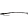 Help! By Dorman WindShield Wiper Arm 22-3/4 Inch Black Single - 42577