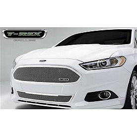 T-Rex Truck Products Bumper Grille Insert Mesh Polished Silver Stainless Steel - 55531