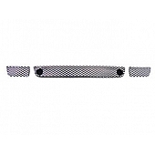 Street Scene Bumper Grille Insert Mesh Chrome Plated Silver Steel - 95078124