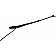 Help! By Dorman WindShield Wiper Arm 23 Inch Black Single - 42578