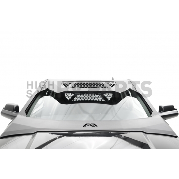 Fab Fours Windshield Frame Cover - Steel Black - VC29001-1