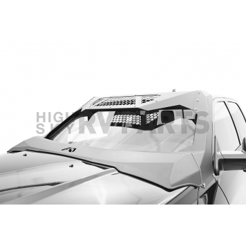 Fab Fours Windshield Frame Cover - Steel Black - VC29001-2