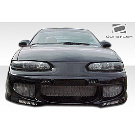 DuraFlex Bumper Cover Plain  Showoff 3 Fiberglass - 102156