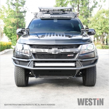 Westin Automotive Bumper Outlaw 1-Piece Design Steel Black - 5861055