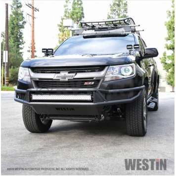 Westin Automotive Bumper Outlaw 1-Piece Design Steel Black - 5861055-2