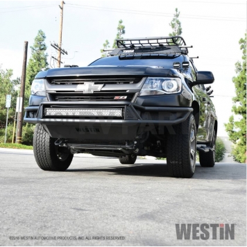 Westin Automotive Bumper Outlaw 1-Piece Design Steel Black - 5861055-3