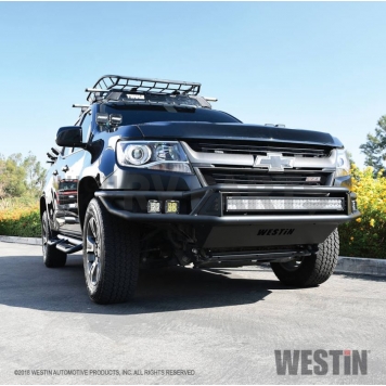 Westin Automotive Bumper Outlaw 1-Piece Design Steel Black - 5861055-4
