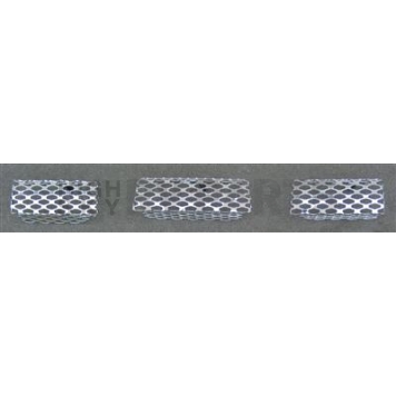 Street Scene Bumper Grille Insert Mesh Chrome Plated Silver Stainless Steel - 95078131