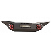 Iron Cross Bumper 1-Piece Full Base Steel Black - GP1102