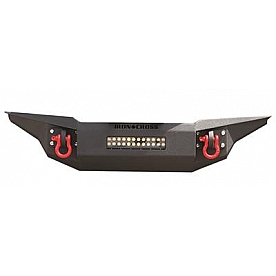 Iron Cross Bumper 1-Piece Full Base Steel Black - GP1102