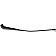Help! By Dorman WindShield Wiper Arm 16.88 Inch Black Single - 42832