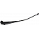 Help! By Dorman WindShield Wiper Arm 16.88 Inch Black Single - 42832