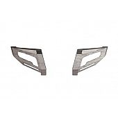 Road Armor Bumper End Bare Silver Steel - 2154DF1