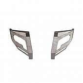 Road Armor Bumper End Bare Silver Steel - 3152DF0