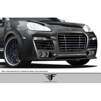 Extreme Dimensions Bumper Cover Plain Aero Function AF-1 Glass Fiber Composites - 107567-1