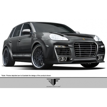 Extreme Dimensions Bumper Cover Plain Aero Function AF-1 Glass Fiber Composites - 107567-2