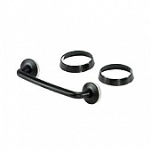 Rugged Ridge Windshield Tie Down - Steel Black - 1110403