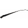 Help! By Dorman WindShield Wiper Arm 33-1/2 Inch Black Single - 42650