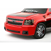 Street Scene Bumper Grille Insert Mesh Black Chrome Black Steel - 95076154
