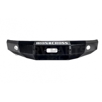 Iron Cross Bumper 1-Piece Heavy Duty Base Steel Black - 2052503MB