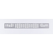 Putco Bumper Grille Insert Hex Pattern Polished Silver Stainless Steel - 82161