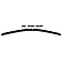 ANCO Windshield Wiper Blade 24 Inch Black All Season Single - C24OE