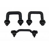 Kentrol Windshield Tie Down - Stainless Steel Black - 50411