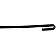 Help! By Dorman WindShield Wiper Arm 27 Inch Black Single - 42661