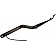 Help! By Dorman WindShield Wiper Arm 33-1/2 Inch Black Single - 42584