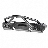 Rugged Ridge XHD Bumper 1-Piece Design Steel Black - 1154054