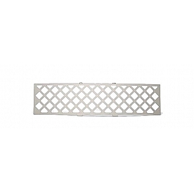 Putco Bumper Grille Insert Diamond Polished Silver Stainless Steel - 82182
