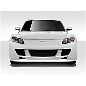 DuraFlex Bumper Cover Plain  X-Sport Fiberglass - 109489