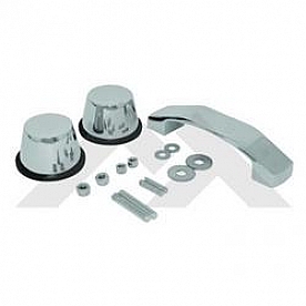 Crown Automotive Windshield Tie Down - Stainless Steel Silver - RT34097