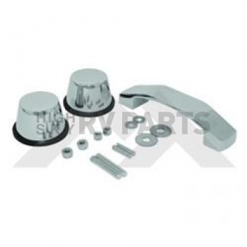Crown Automotive Windshield Tie Down - Stainless Steel Silver - RT34097