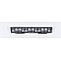 Putco Bumper Grille Insert Hex Pattern Powder Coated Black Stainless Steel - 83163