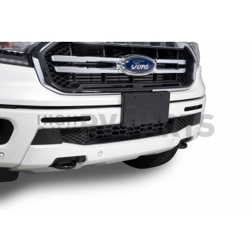 Putco Bumper Grille Insert Hex Pattern Powder Coated Black Stainless Steel - 83163-1