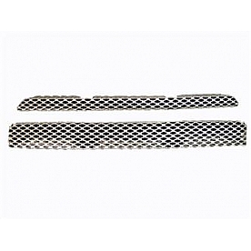 Street Scene Bumper Grille Insert Mesh Satin Silver Aluminum - 95077370
