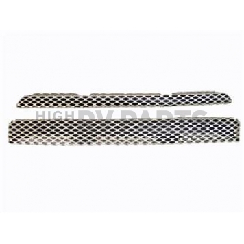 Street Scene Bumper Grille Insert Mesh Satin Silver Aluminum - 95077370