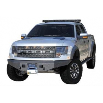 Go Industries Bumper Baja Series 1-Piece Steel Black - 58145