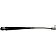 Help! By Dorman WindShield Wiper Arm 18-1/2 Inch Black Single - 42588