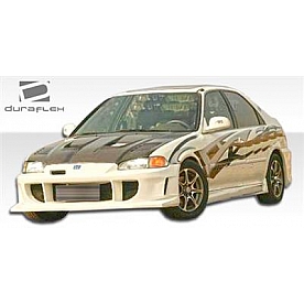 DuraFlex Bumper Cover Plain  J-Spec Fiberglass - 106925