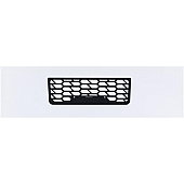 Putco Bumper Grille Insert Hex Pattern Powder Coated Black Stainless Steel - 83166